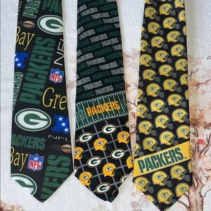 Green Bay Packers 🏈 Logo Tie Collection